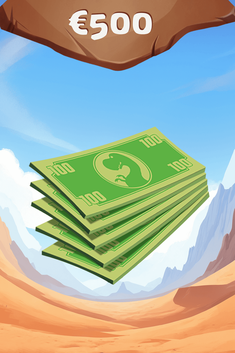 Mache eine Einzahlung von 500&nbsp;€